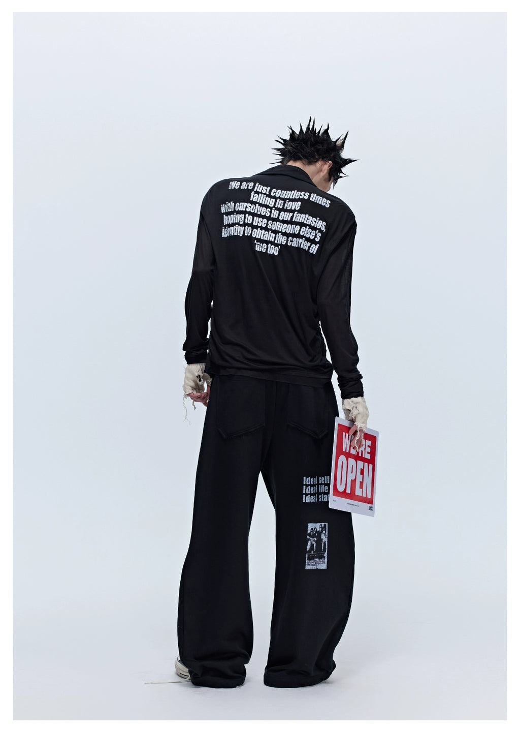 SGW "comfort zone" scimitar silhouette sweatpants