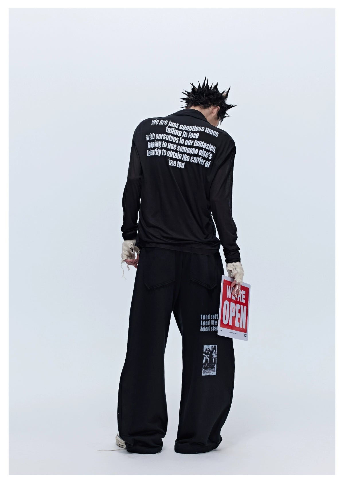 SGW "comfort zone" scimitar silhouette sweatpants