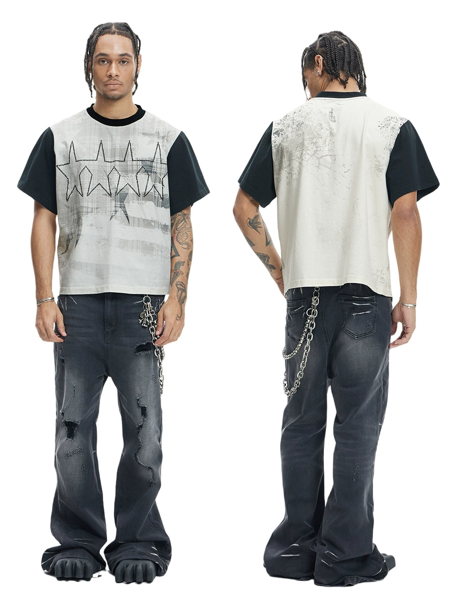 DND4DE Retro Star Hot Diamond Tee