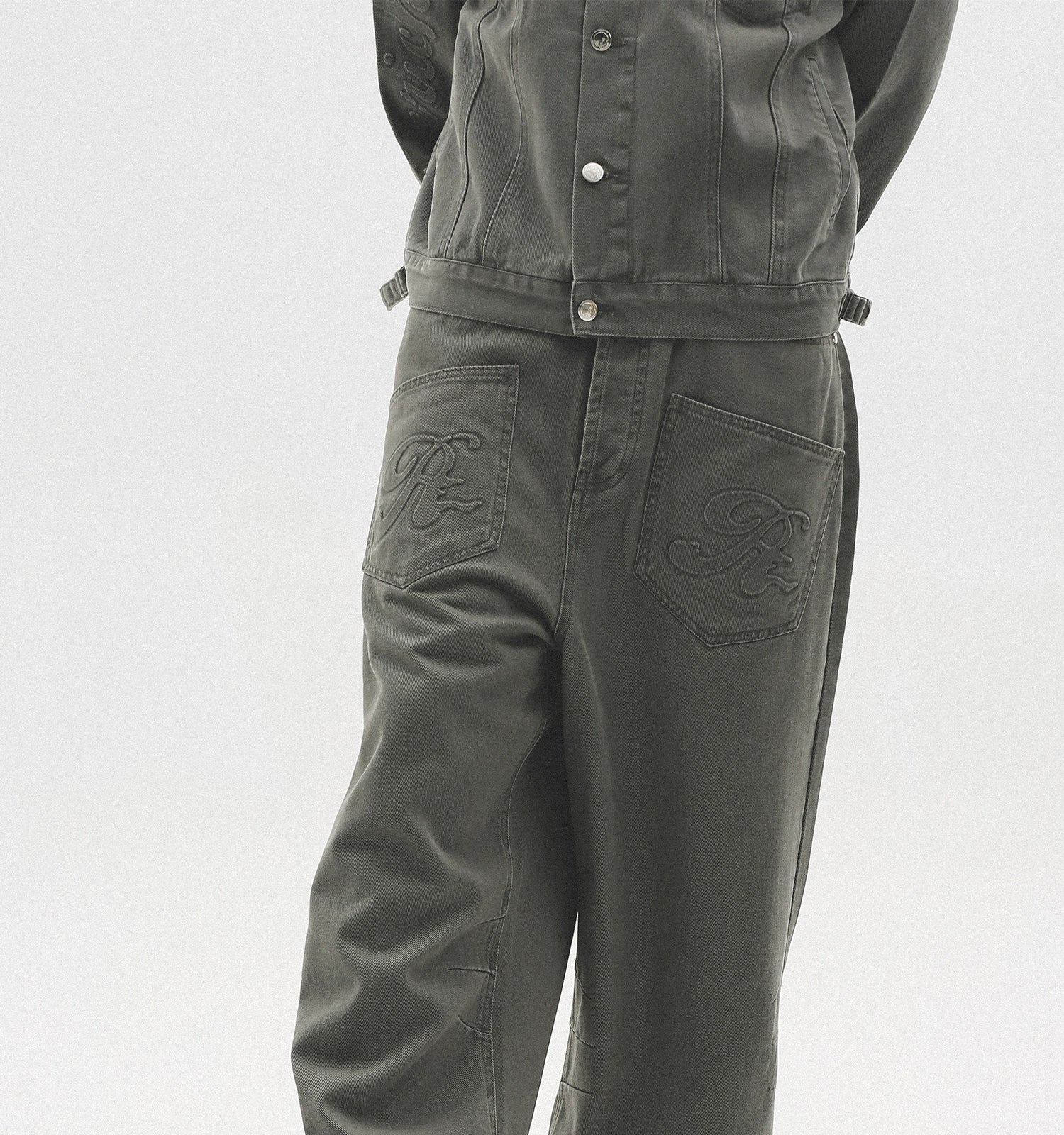 UNTILWERICH Distressed Washed Straight Casual Jeans