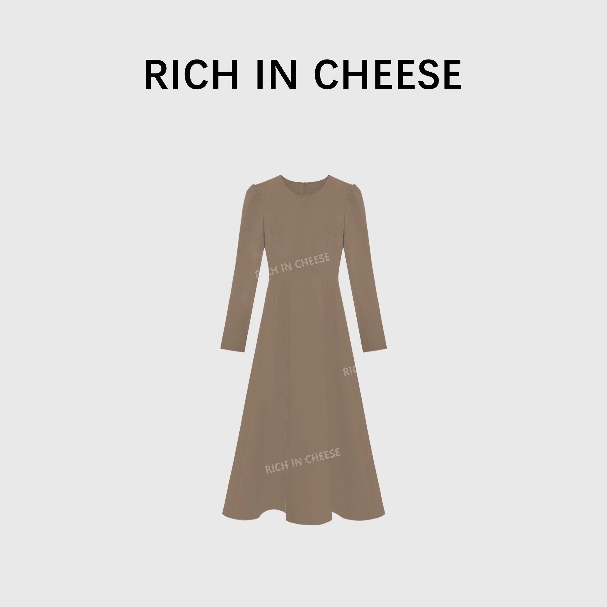 RICH IN CHEESE Temperament High-end Waist Suit Dress