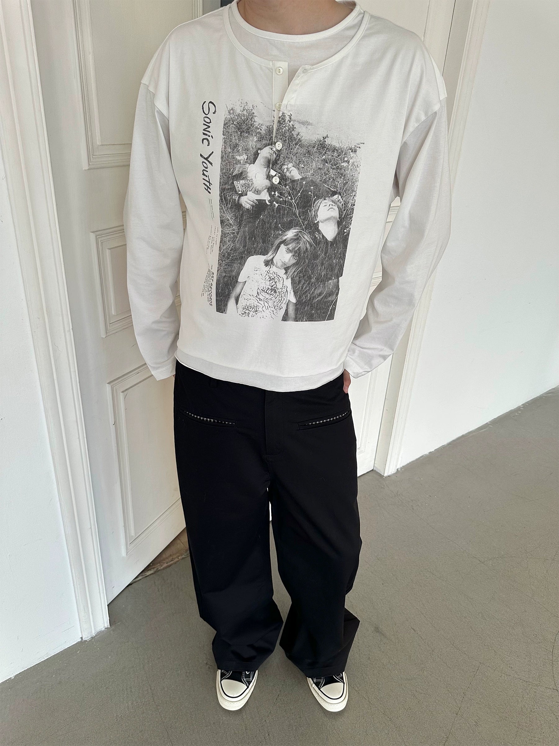 Erole Henry Double Neck Unlocked Digital Printing Long Sleeve