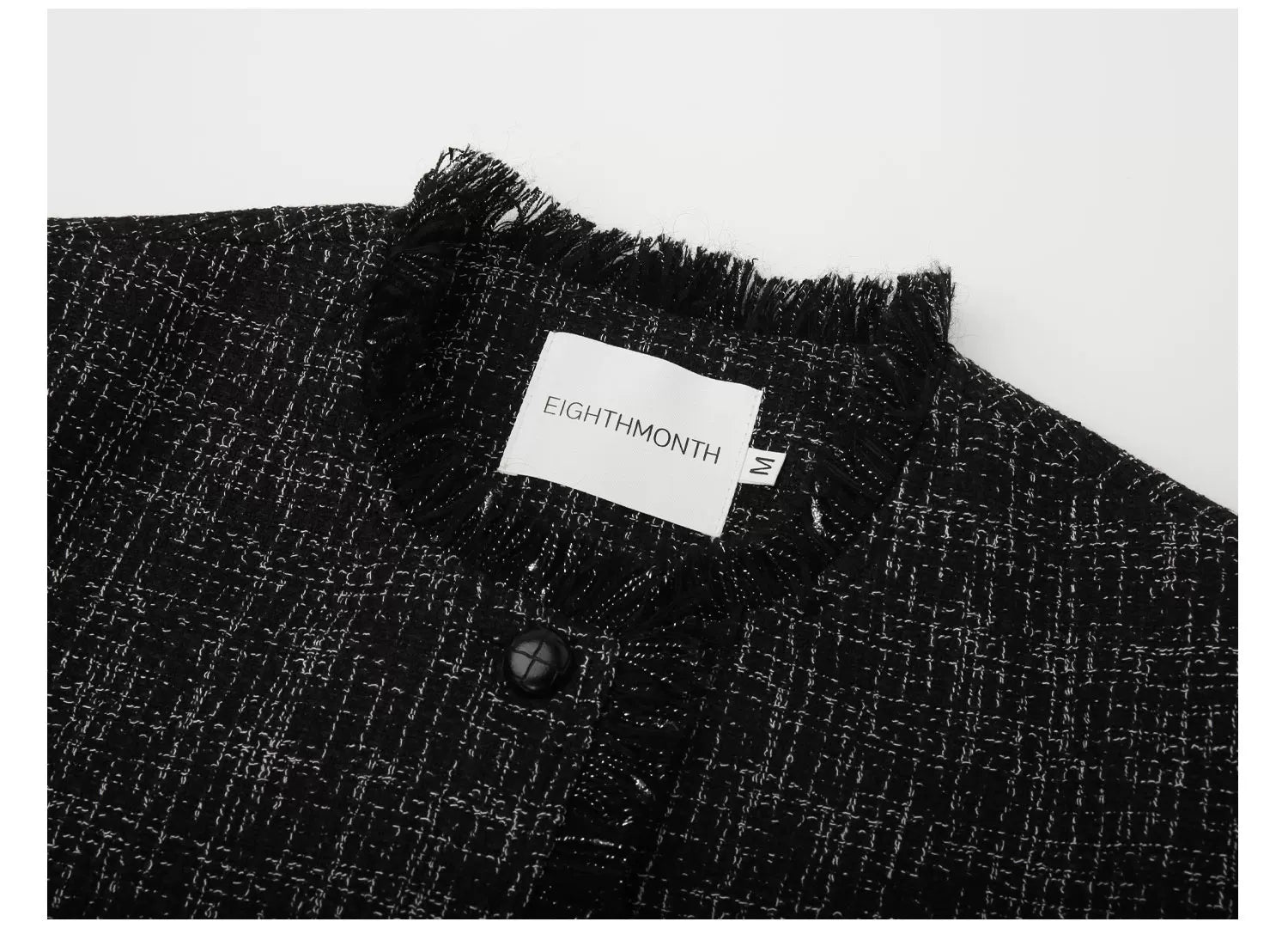 EIGHTHMONTH Vintage Tweed Short Coat