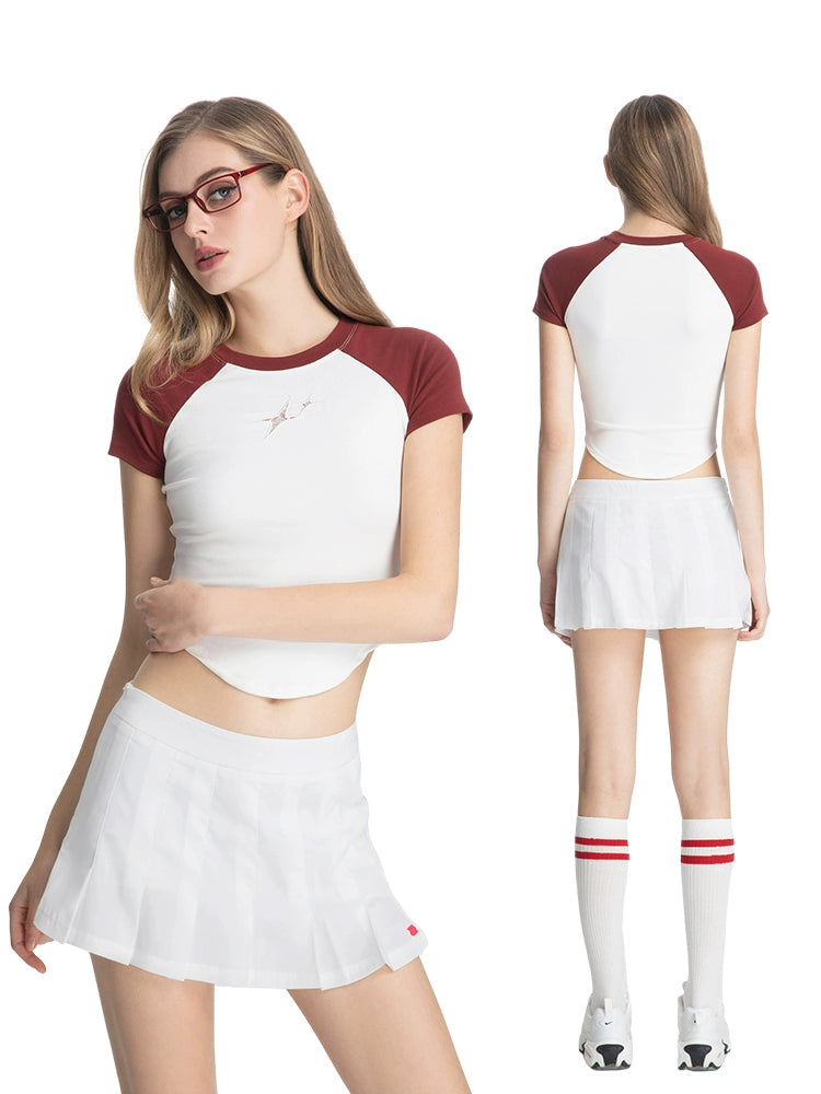 ABMY Hottie Low Waist Super Short Pleated Skirt