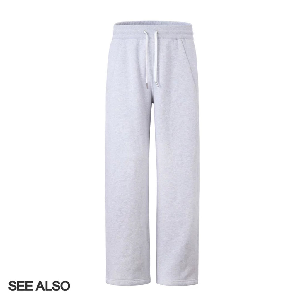 SEE ALSO 25ss "Plain Luxury Aesthetics" Deconstruction Design Profile Sweatpants SA063