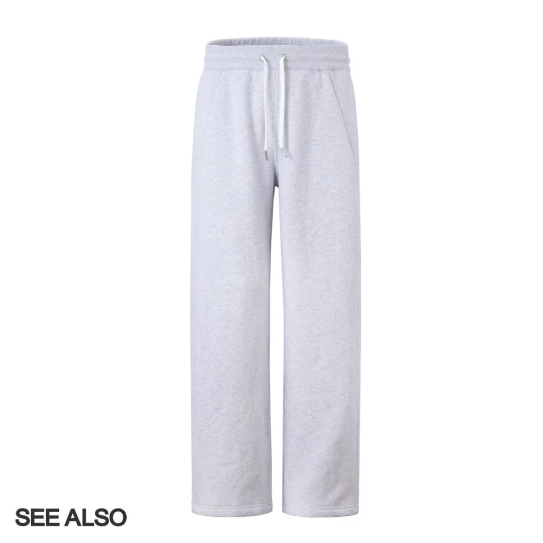 SEE ALSO 25ss "Plain Luxury Aesthetics" Deconstruction Design Profile Sweatpants SA063