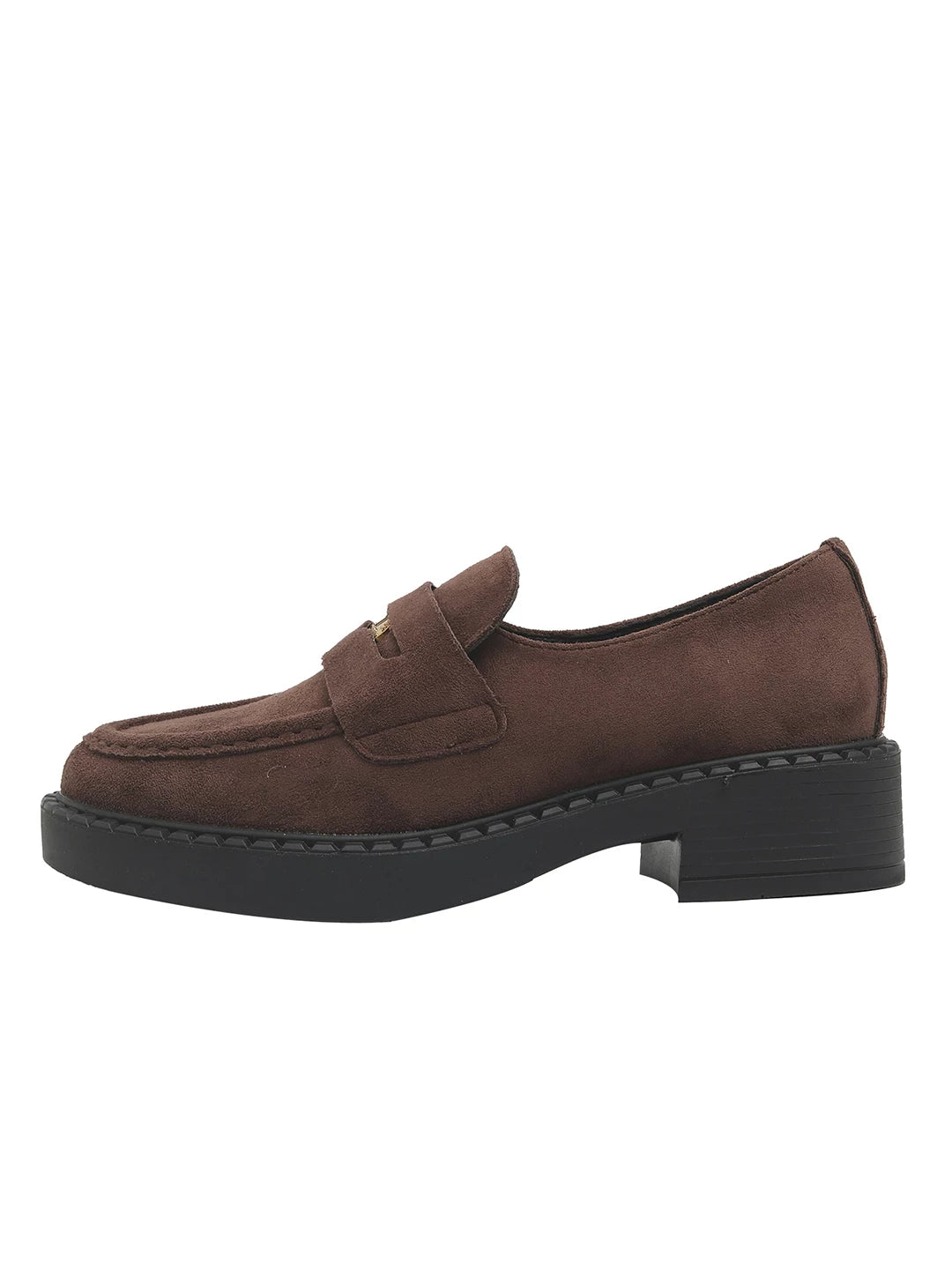 CHRNDXEE Retro Suede Platform Versatile Mary Jane Shoes
