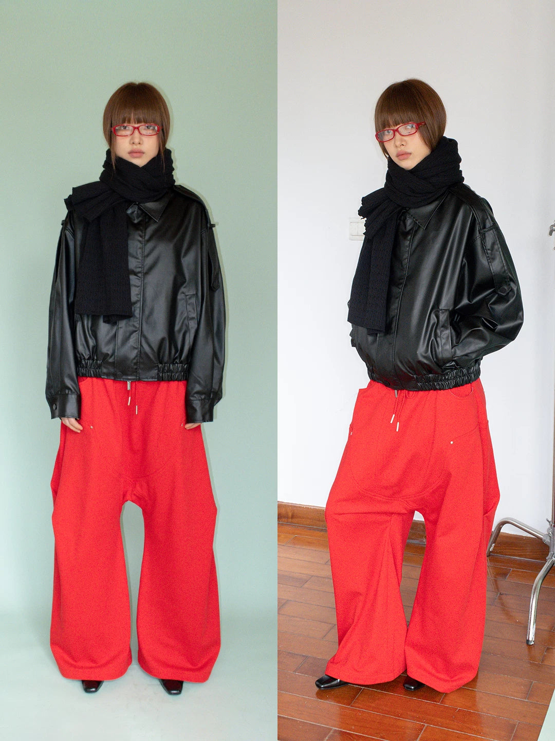 FUNKYFUN Lapel Loose Jacket