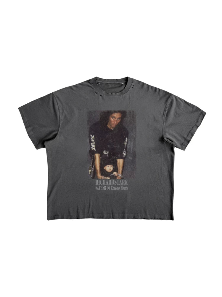 WANNA LAB Sabotage Retro Casual Tee