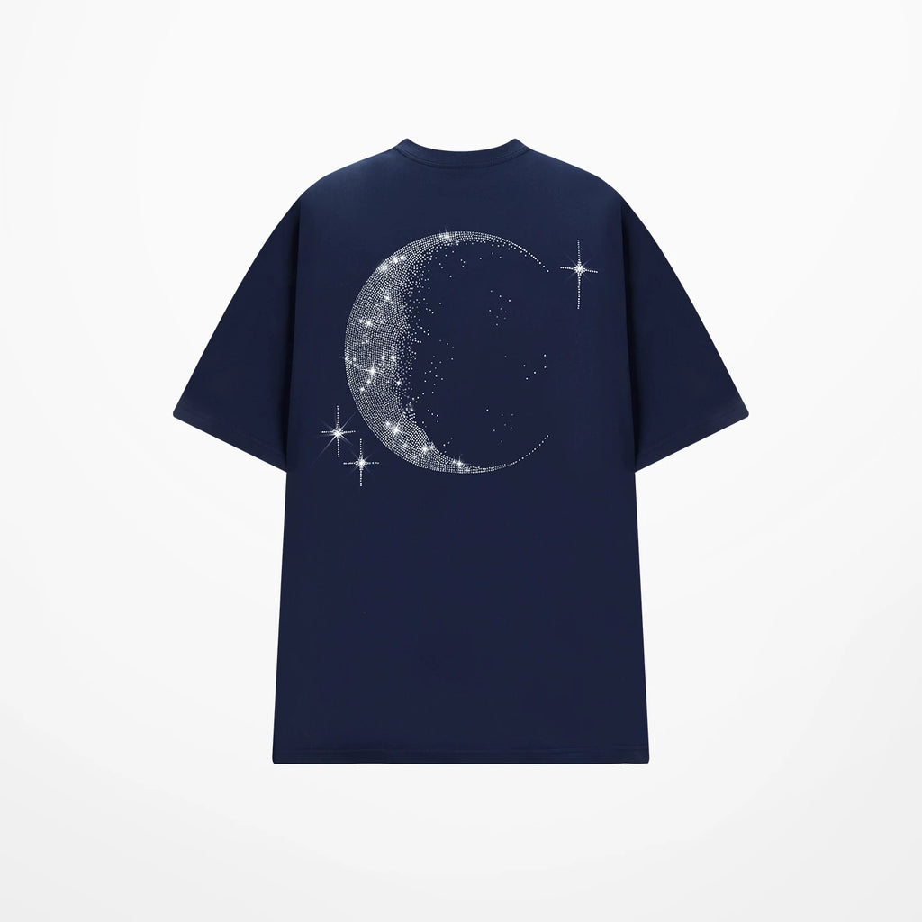 404MOB Full Diamond Hot Diamond Loose Versatile Tee