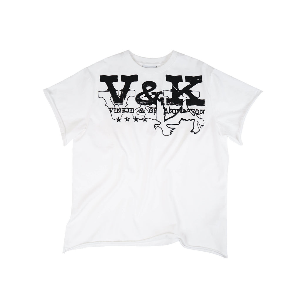 Vinkid Niche Hip Hop Personality Versatile Tee