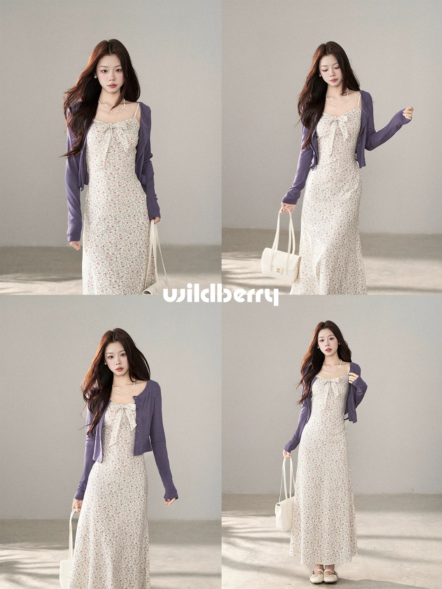 Wildberry Floral Suspender Dress