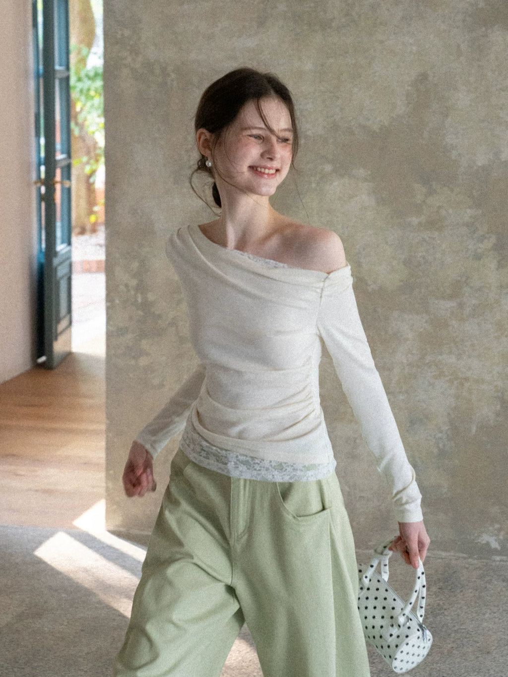 EGGKA Versatile Loose Straight Casual Pants