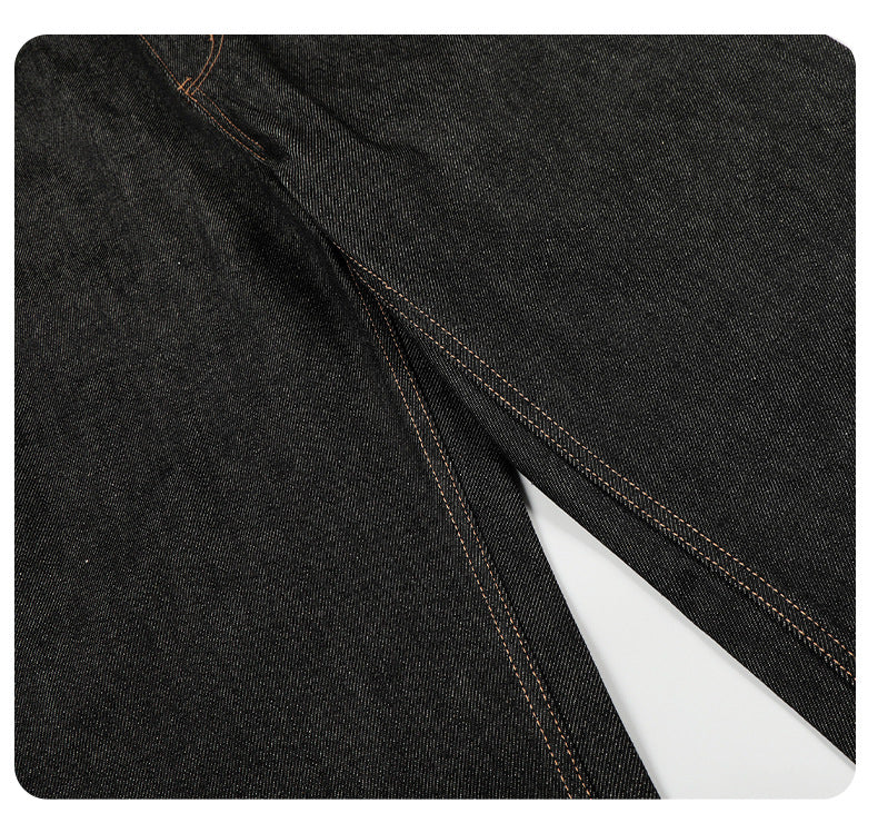 11KN black straight jeans pants