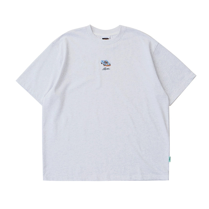 Battles Medieval Car Embroidery Retro Tee