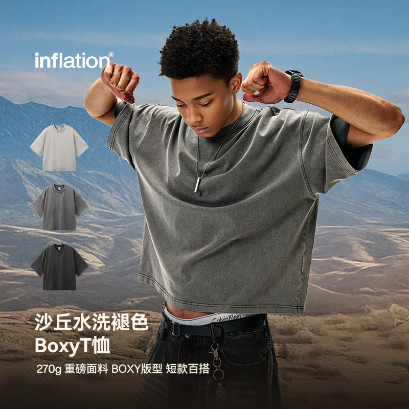 INF Dune Boxy Washed Tee