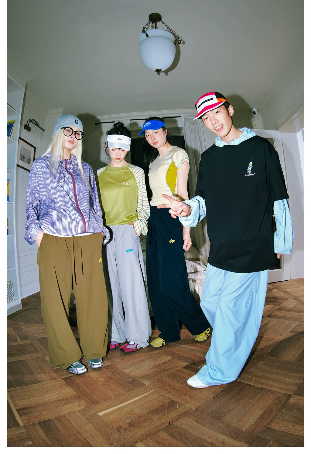 Lemanism Wide-leg Sweatpants