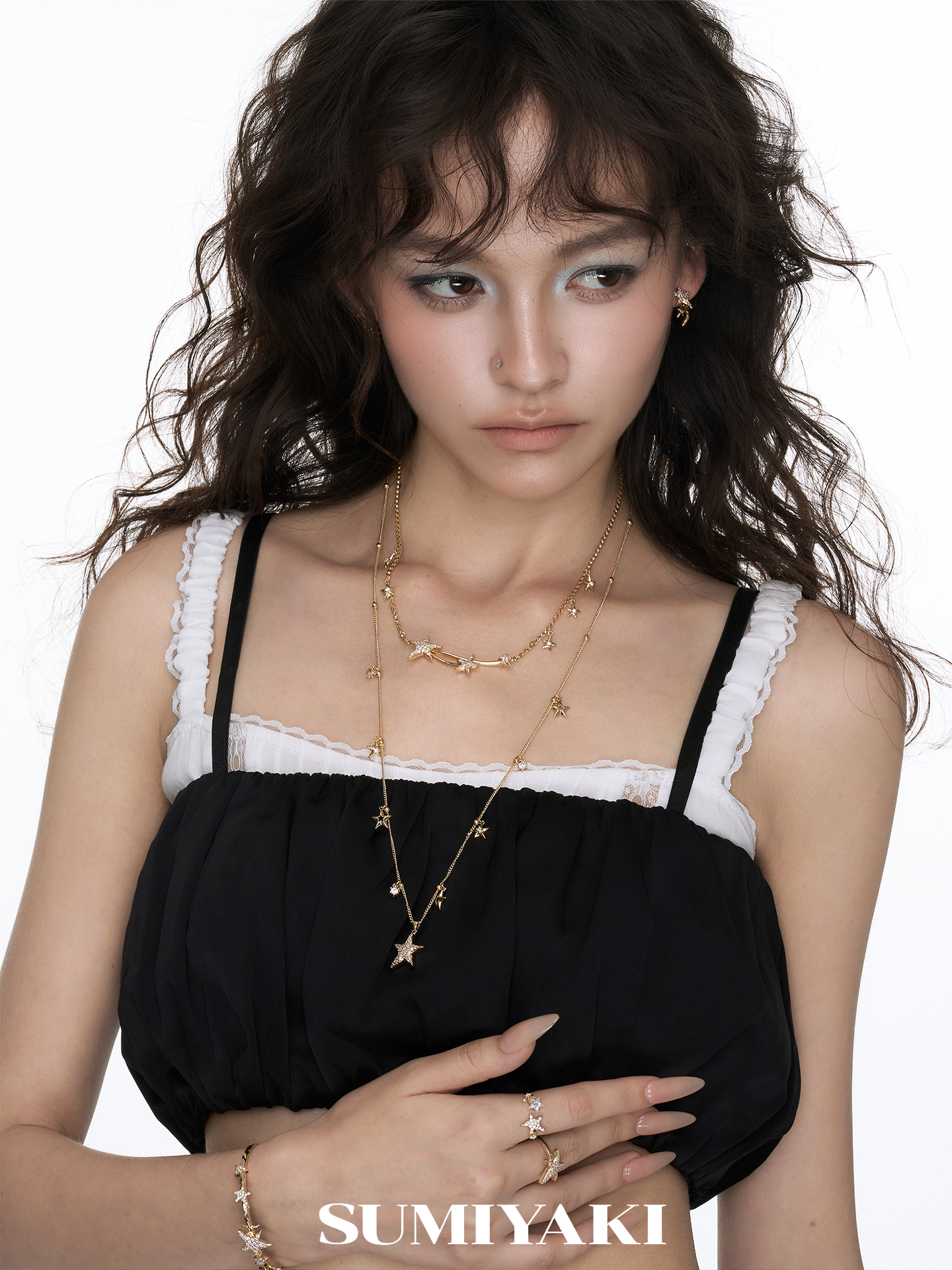 SUMIYAKI Exquisite Niche Star Necklace