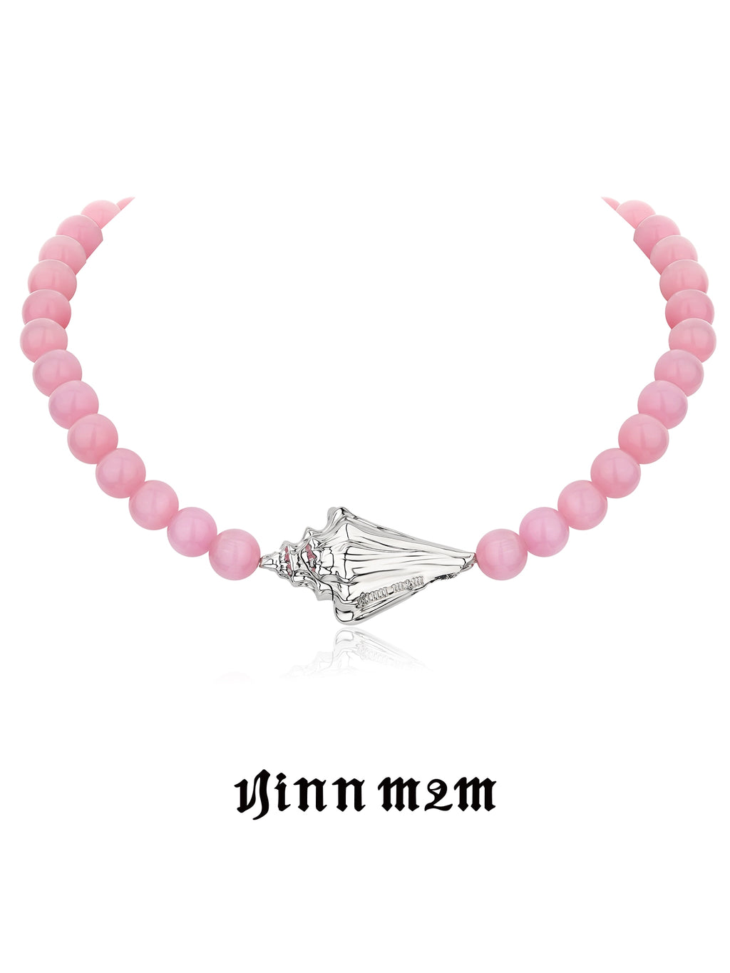 1JINN Conch Star Pink Crystal Necklace