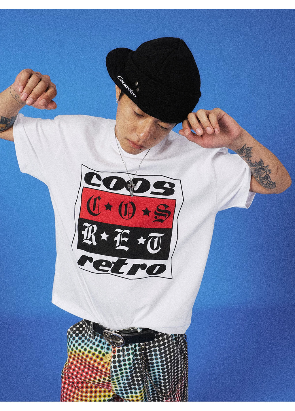 CoosRetro Vintage Versatile Cooling Casual Tee
