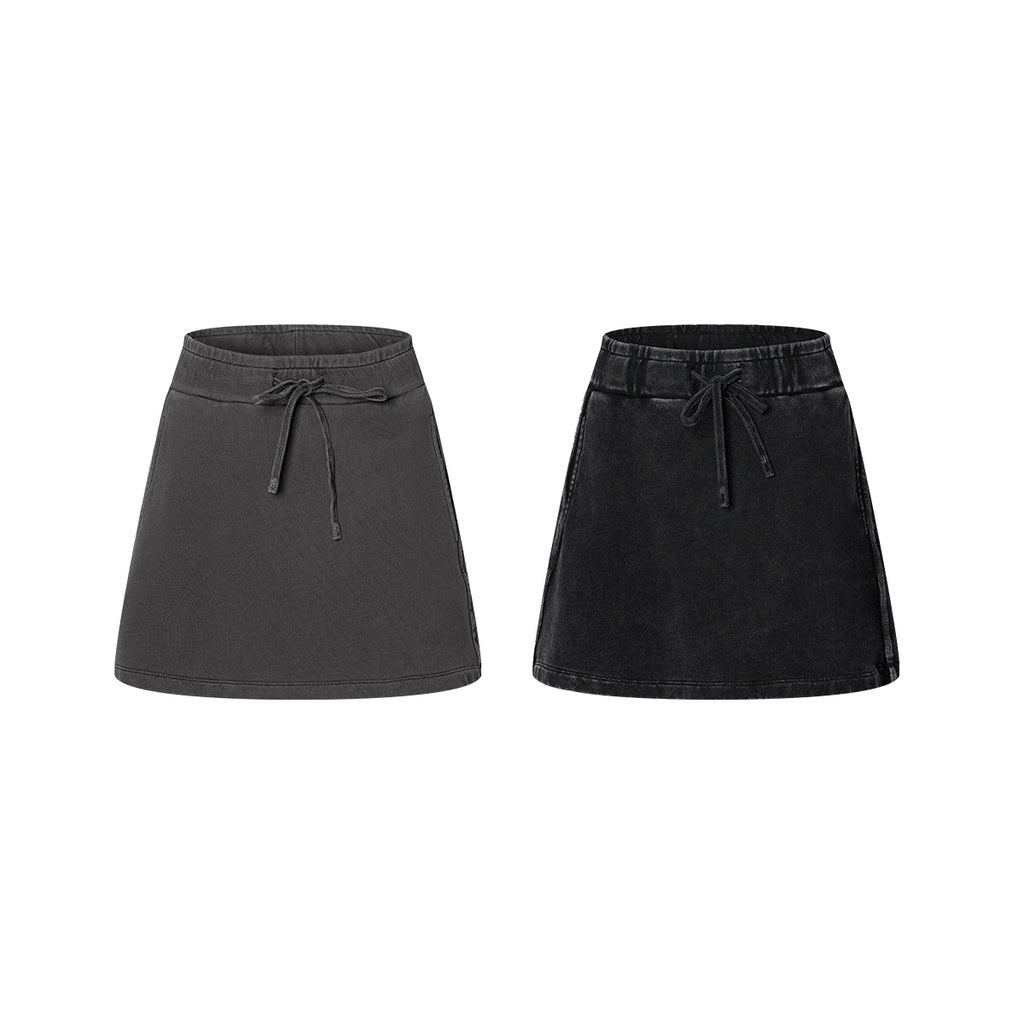 BE women's High Waist  A-Line Skirt Sports Midi Skirt