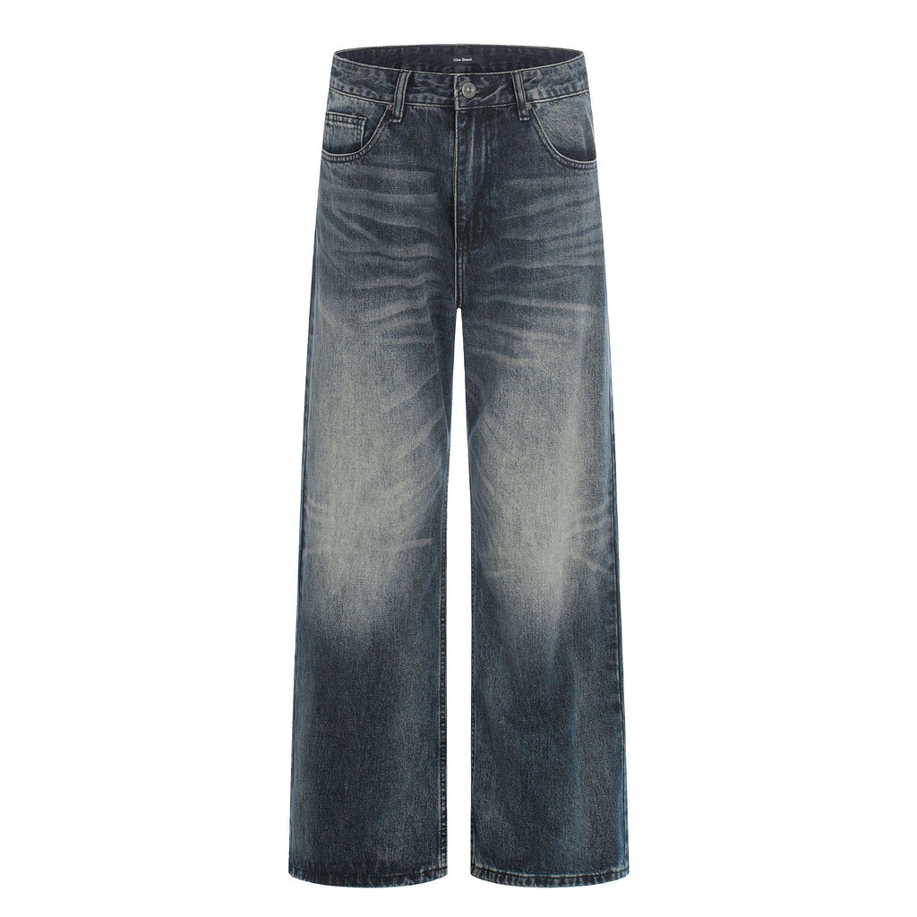 11KN Straight Loose Wide-leg Floor Pants