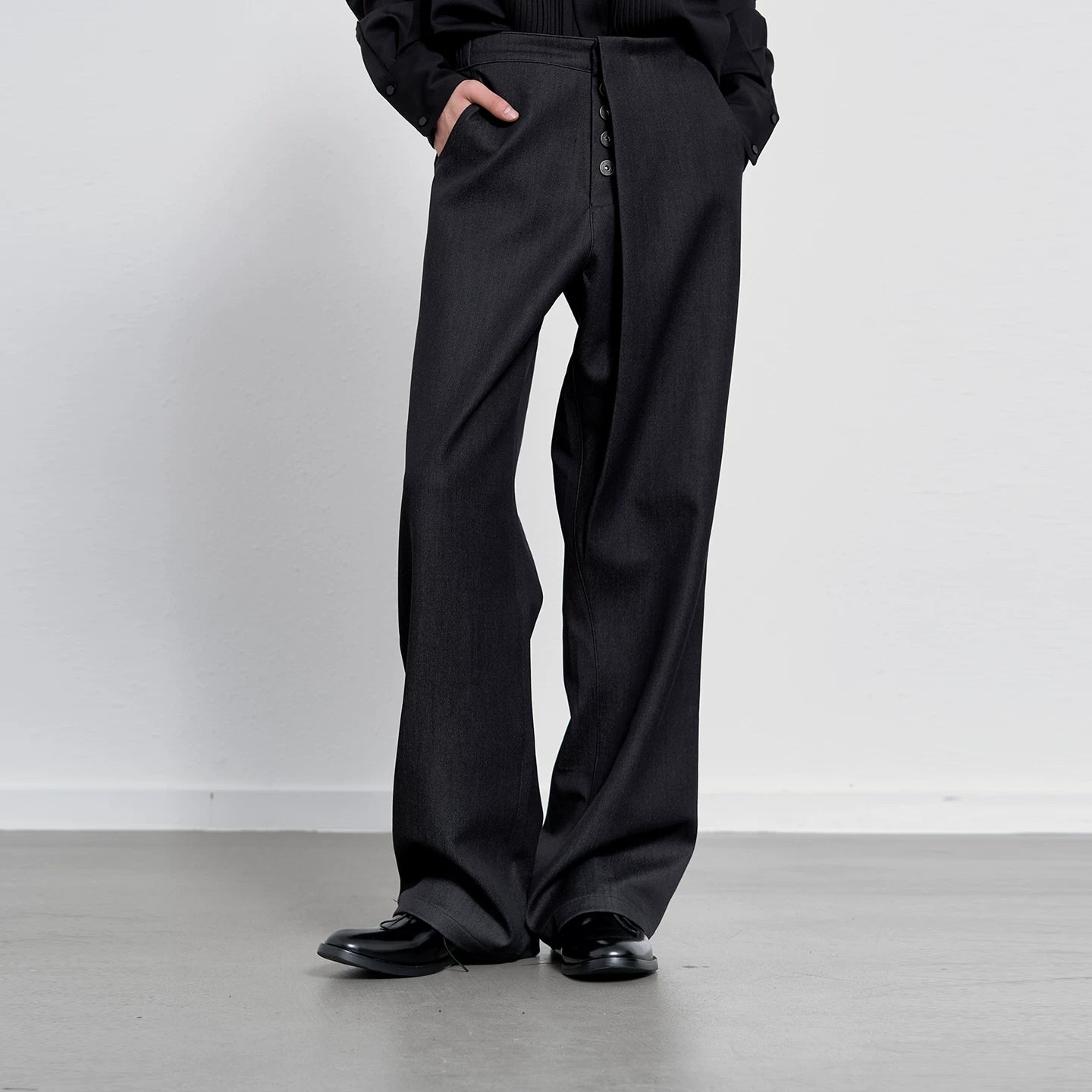 Slight Vogue Single Pleated Anti-Wrinkle Casual Pants