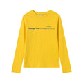 CryingCenter Soft Waxy Monogram Print with Loose Long Sleeves
