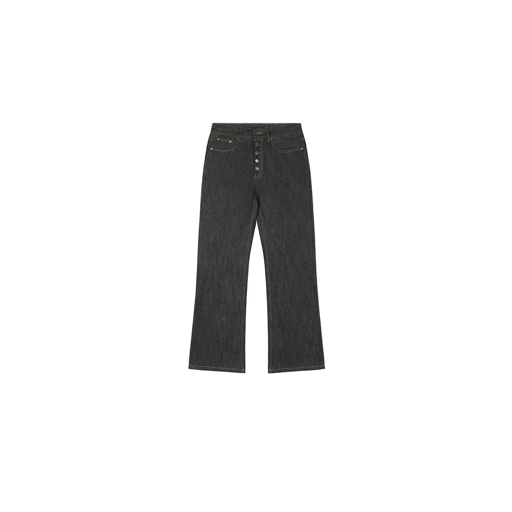 PLUS NO LOGO Micro-straight Tube Five-button Jeans