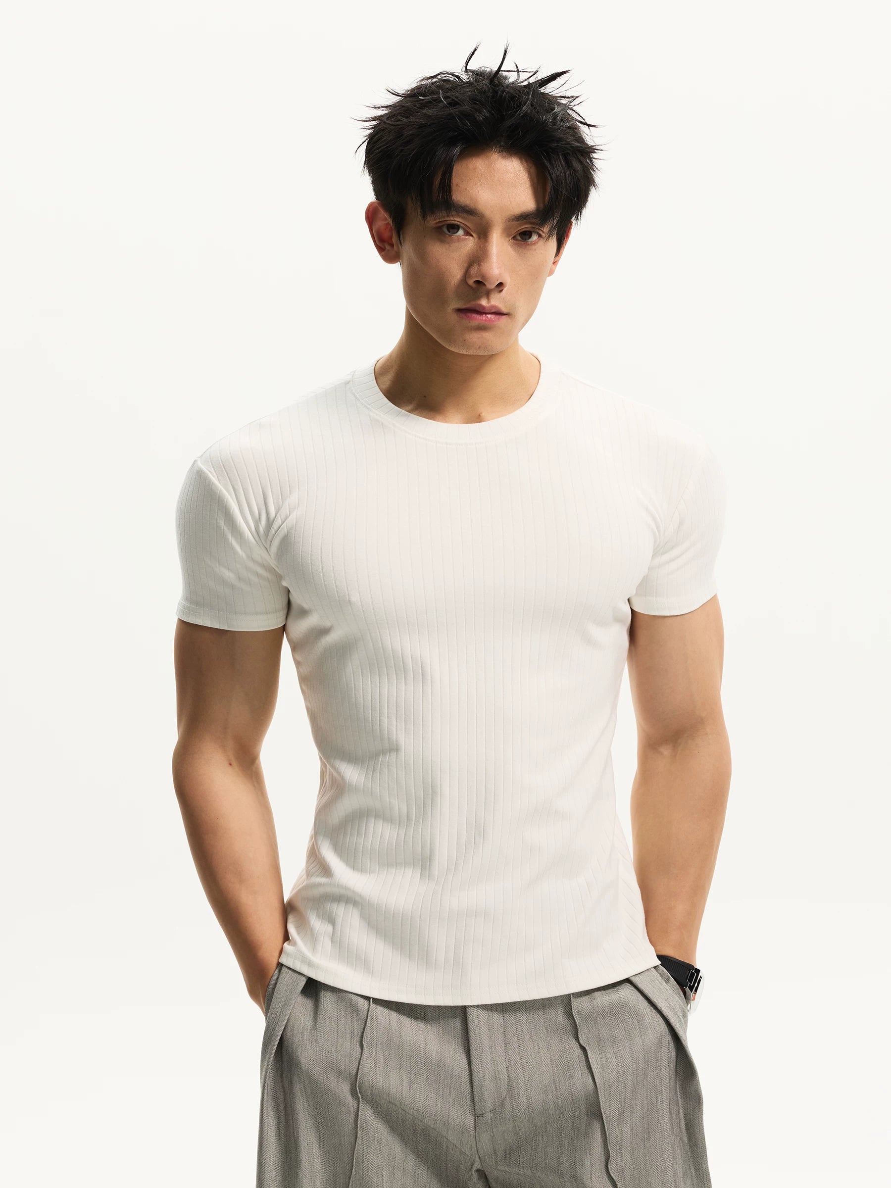 DAY NY Slim Shoulder Casual Tee