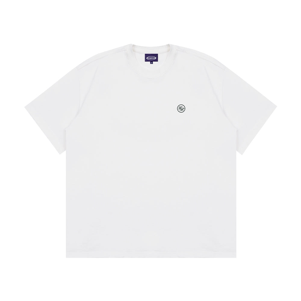 Loopsoon Simple Small Neckline Loose Fashion Tee