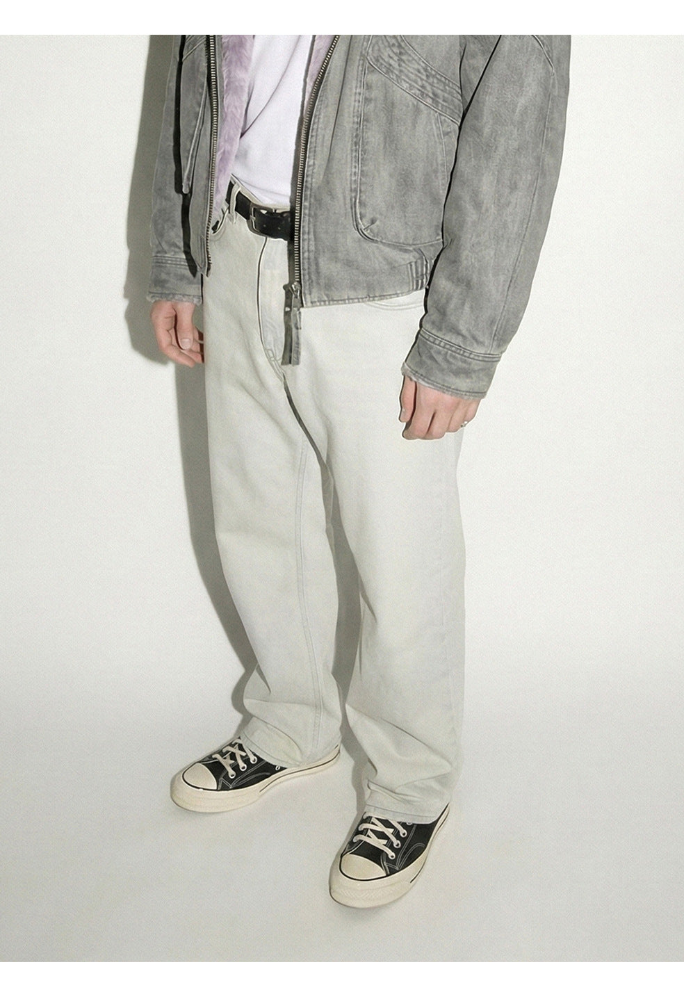 MADEEXTREME Loose Straight Casual Jeans