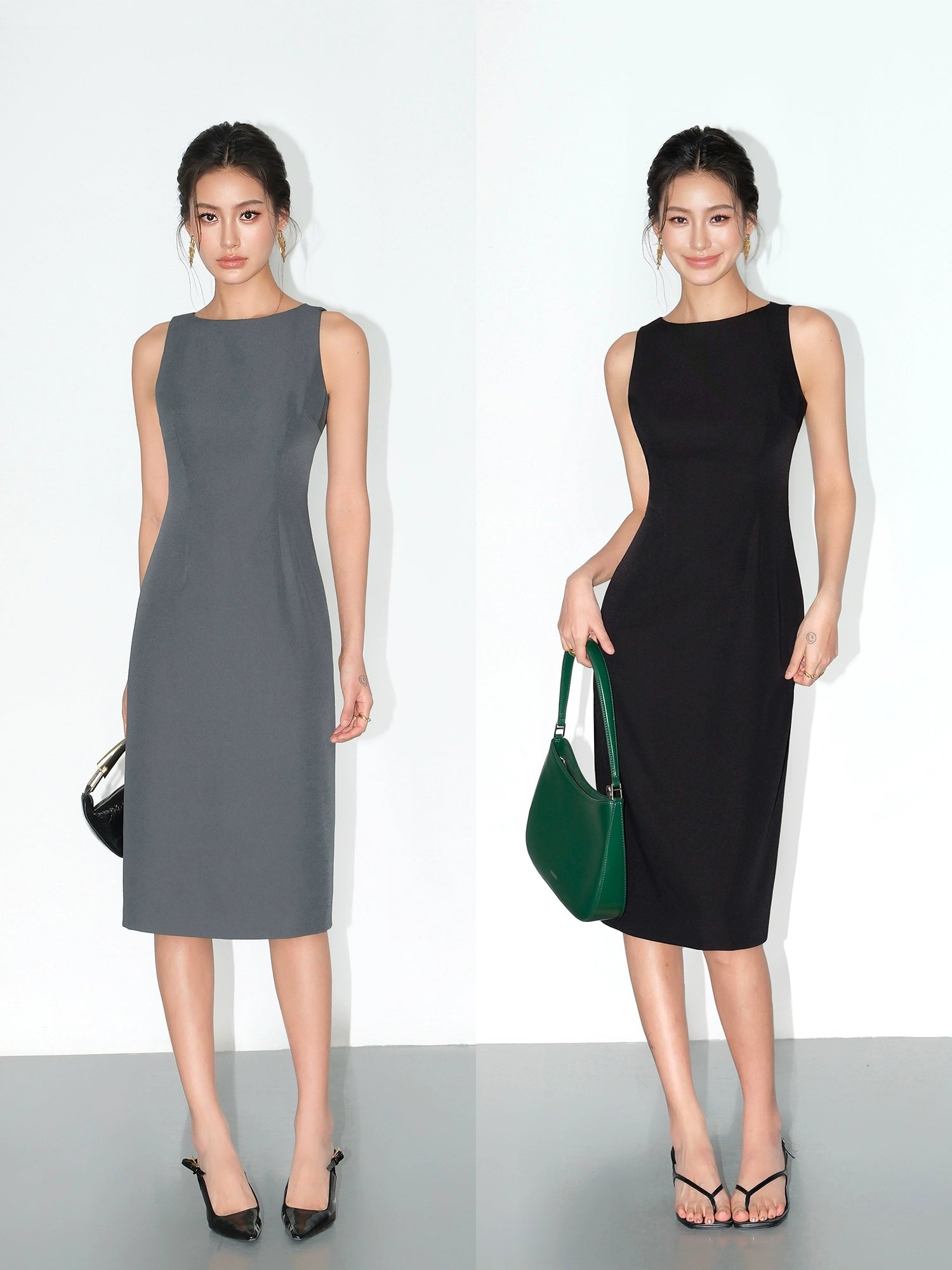 NEVA HU Suit Vest Dress