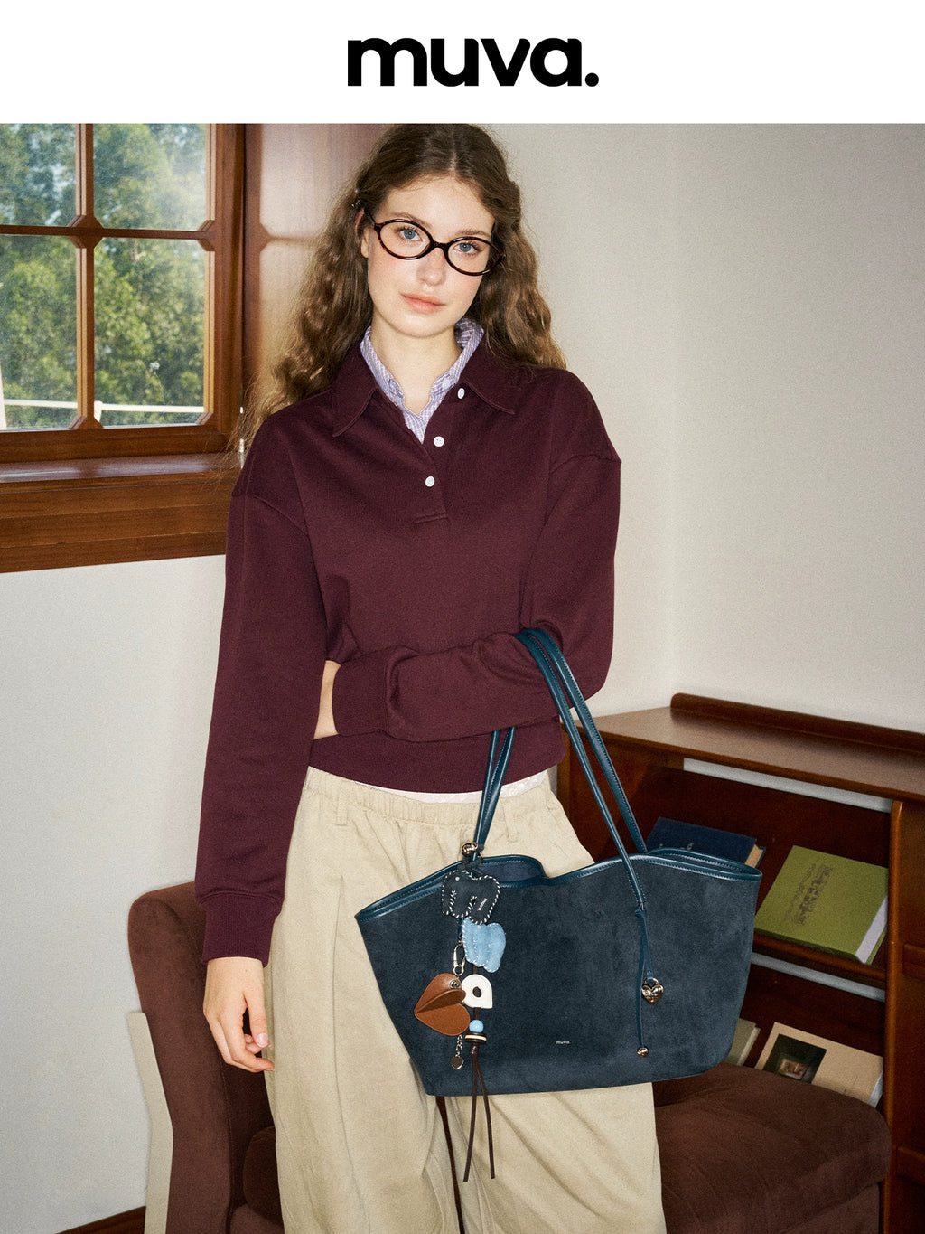 MUVA Lightweight Large Capacity Shoulder Bag