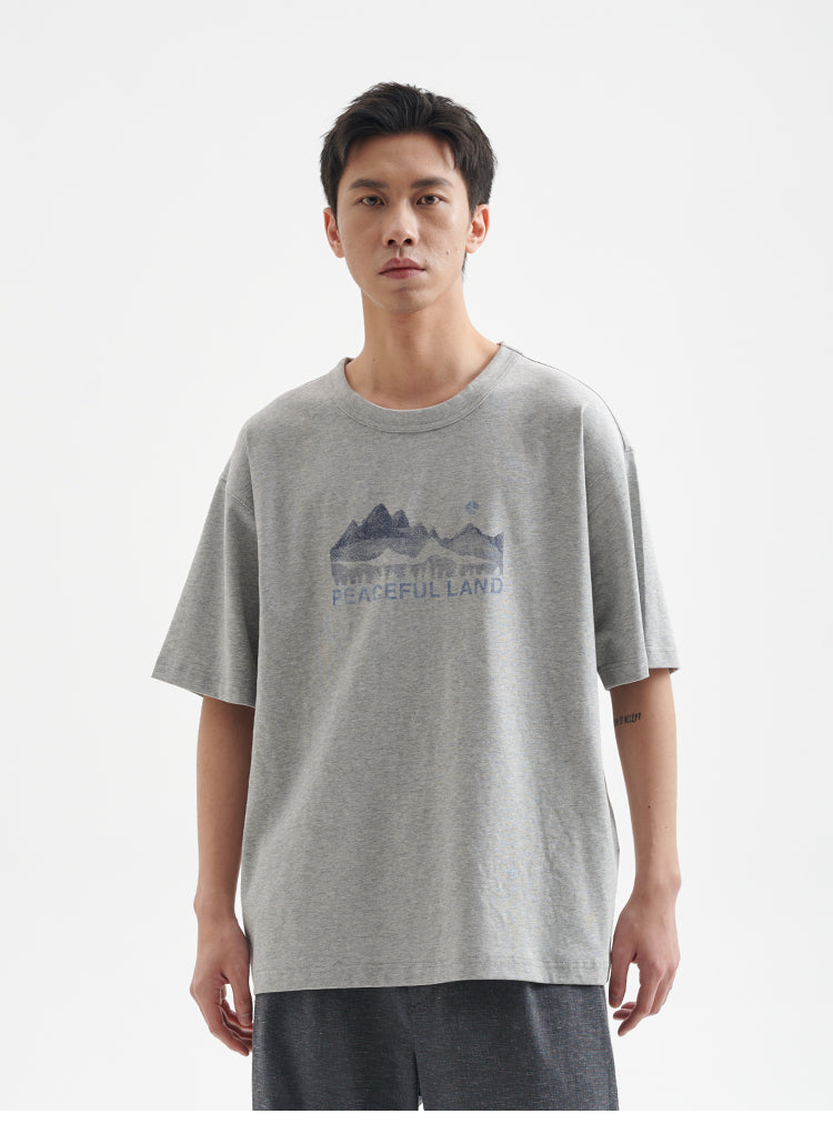 BUTTBILL 25SS Mountains non-sensory water pulp Sorona UPF50 Tee