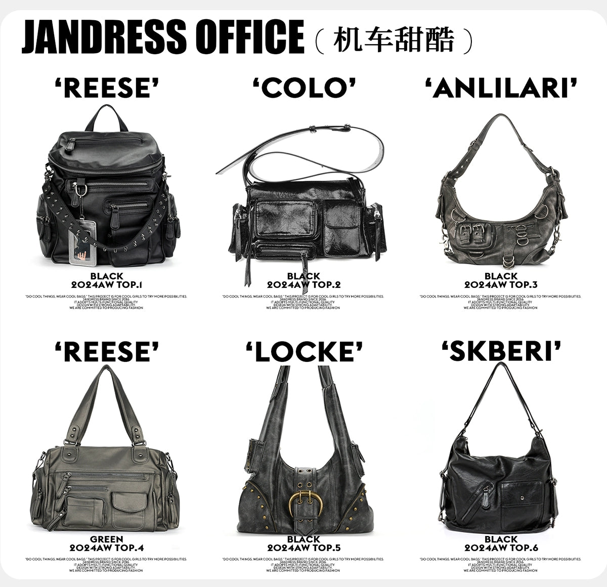 JANDRESS Retro Commuter Shoulder Messenger Bag