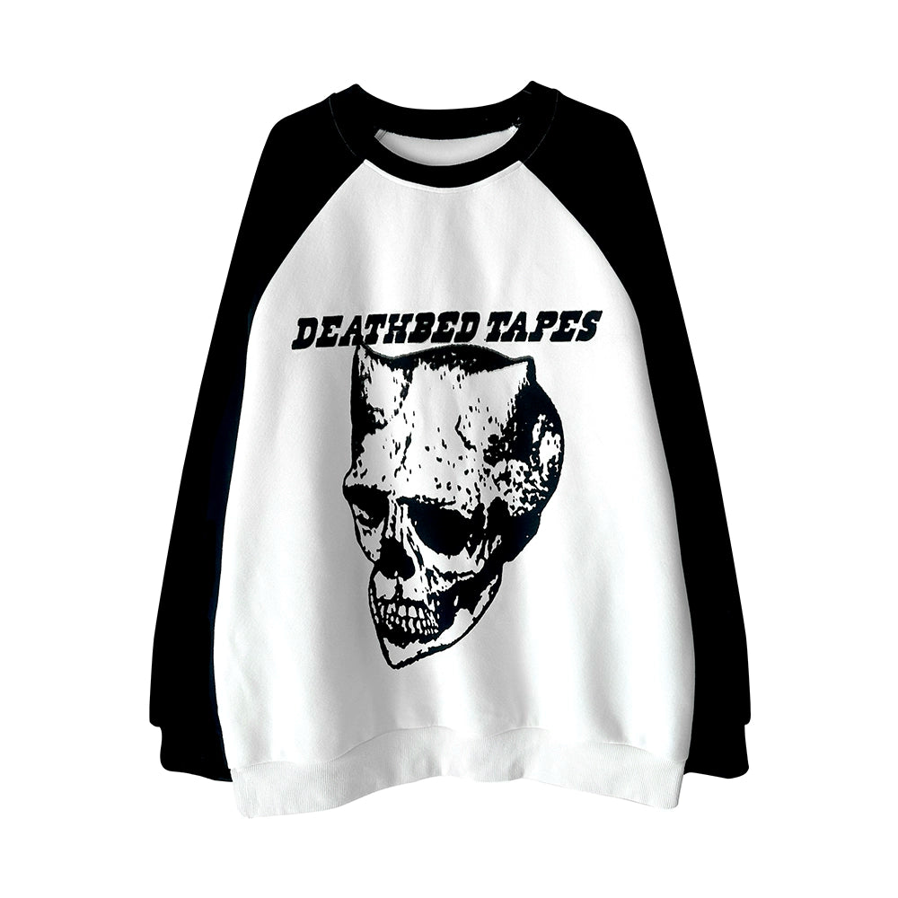 WETBODY Dark Street Loose Skull Top