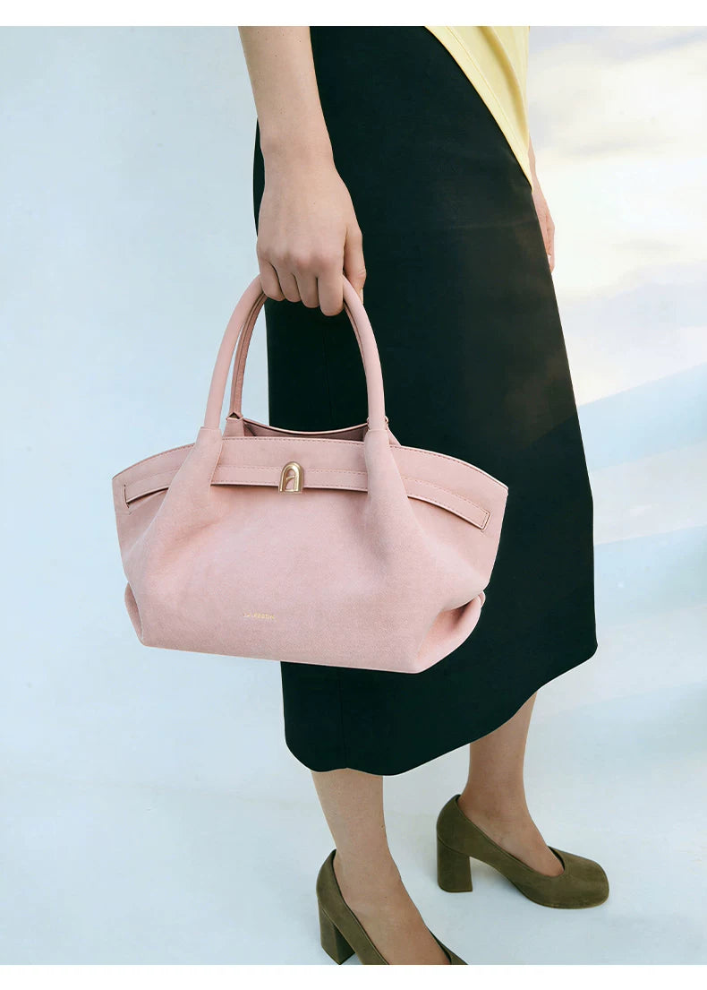 La Festin Suede Crossbody Bag
