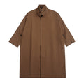 NOEARS Retro Medium and Long Thin Loose Trench Coat