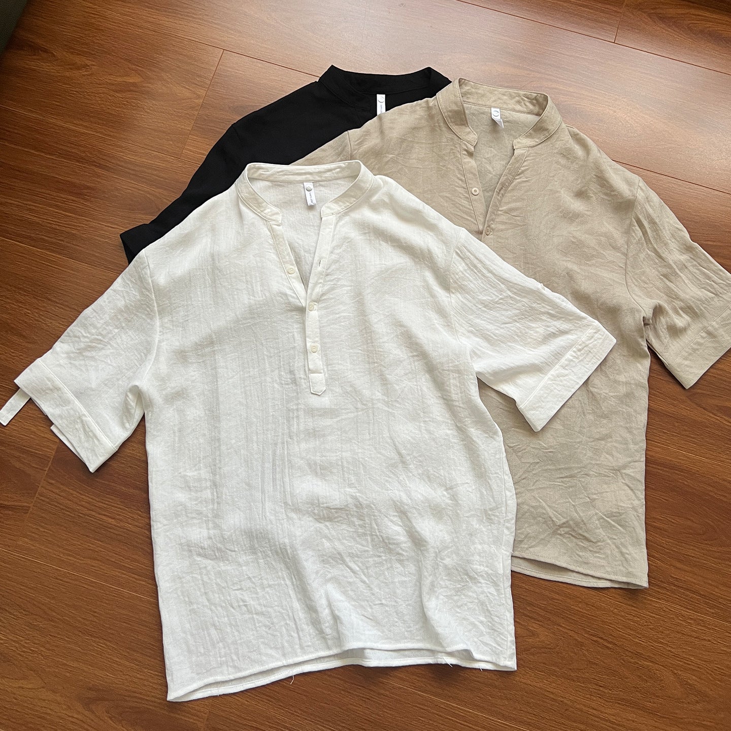 UNF V-neck Loose Lazy Shirt
