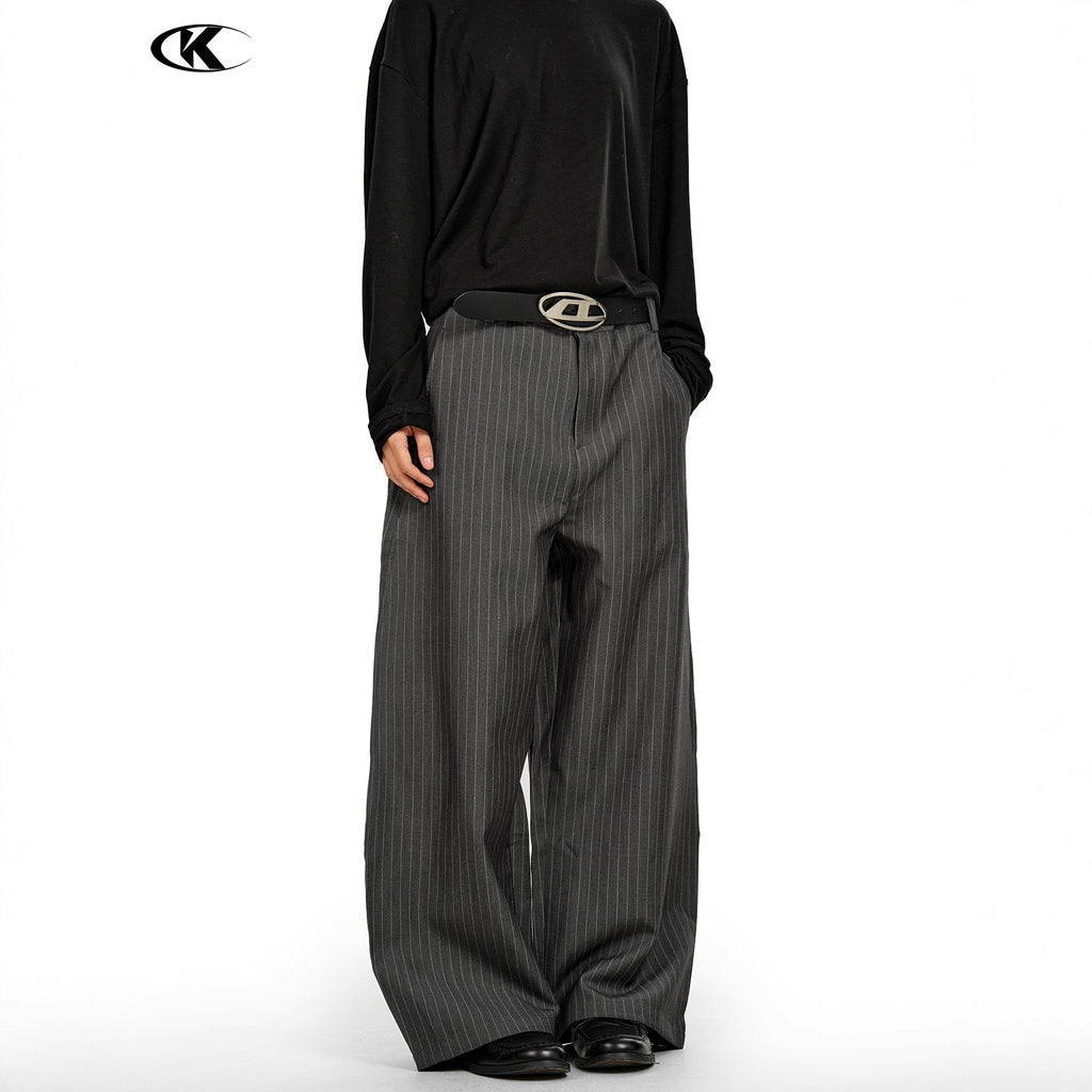 11KN Grey Striped Scimitar Trousers