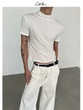 COLN Stack Collar Slim Versatile Tee
