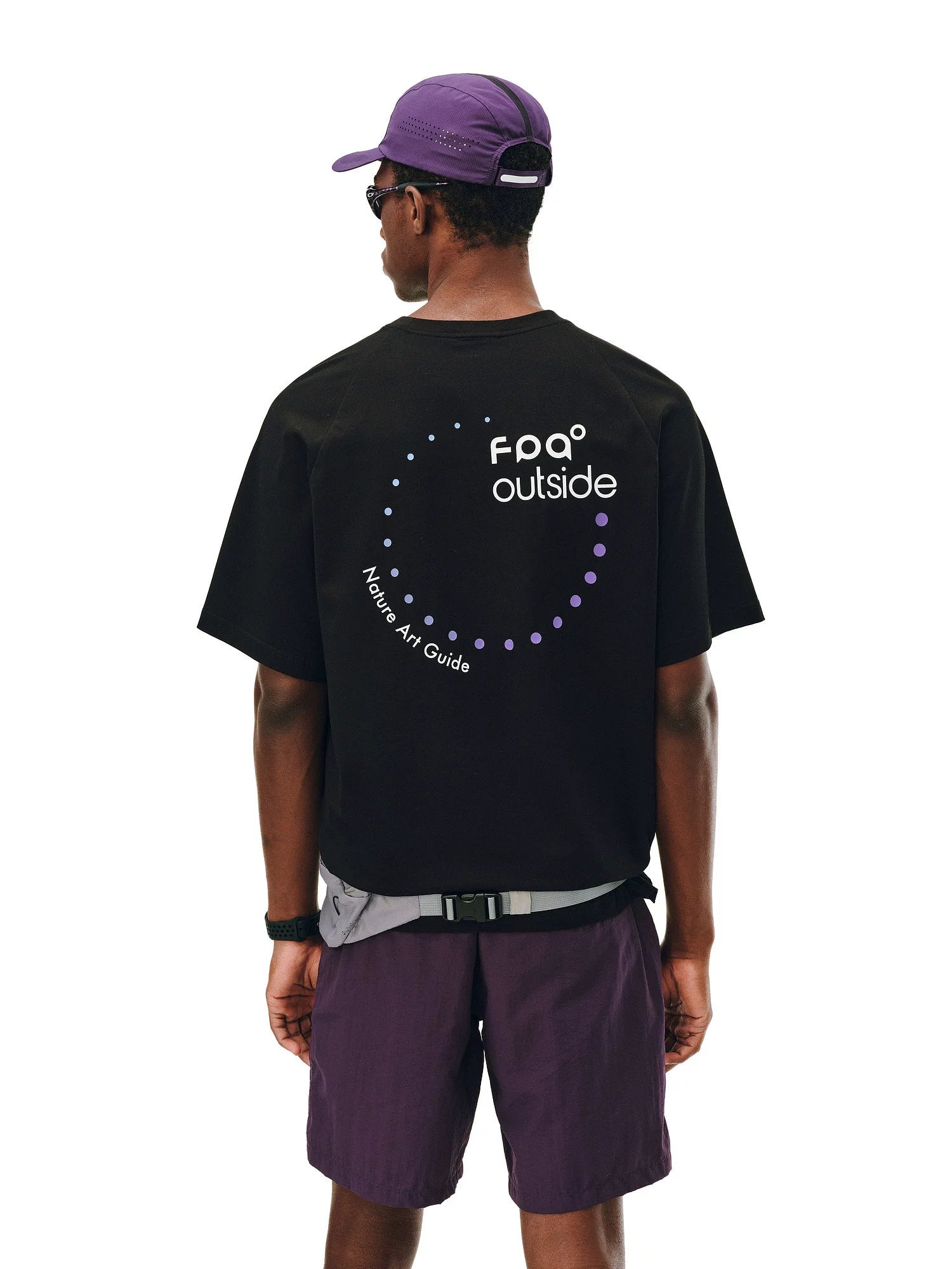 FPA Polka Dot Motion Text Slogan Tee