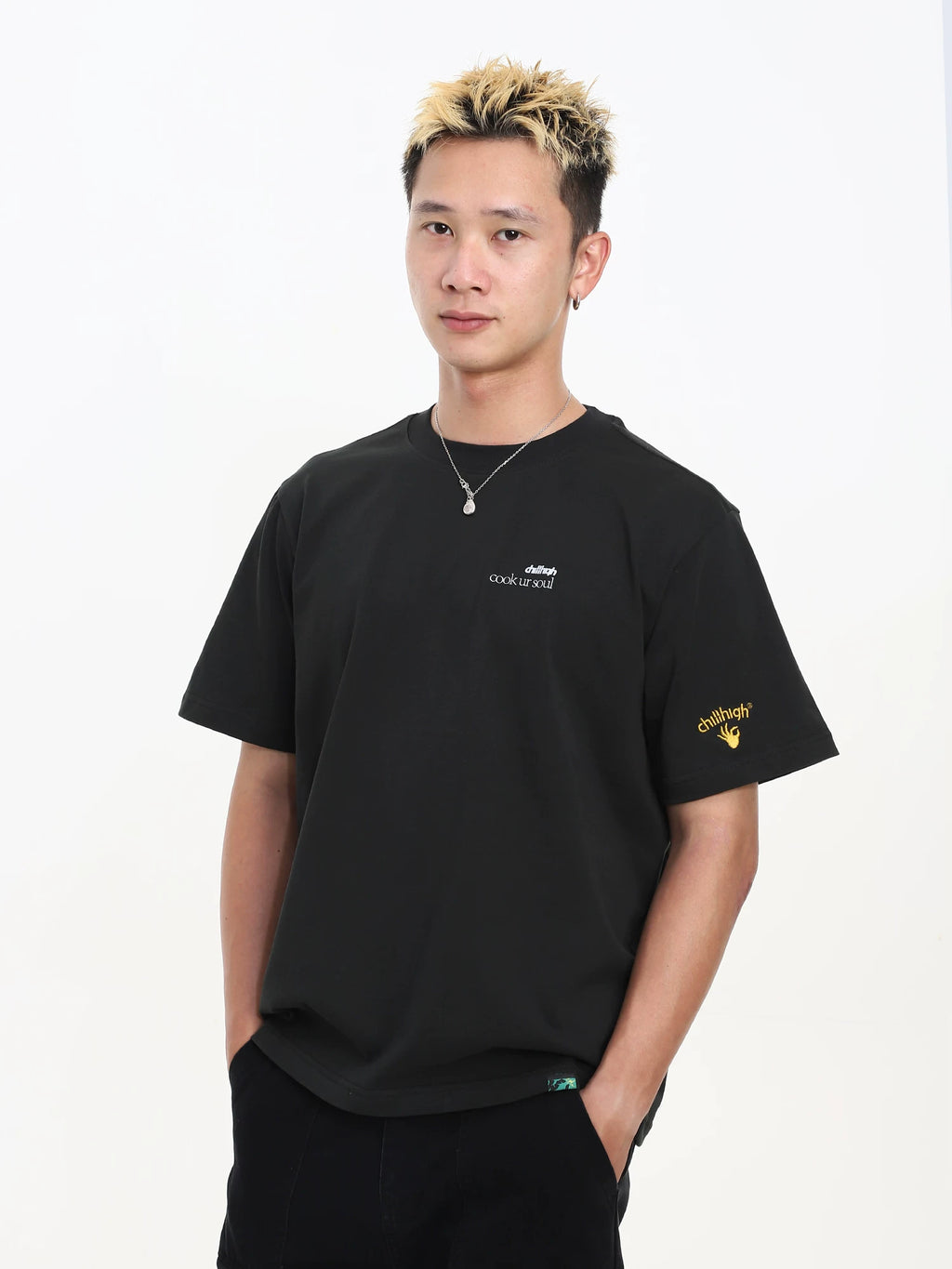 ChillHigh Simple Casual Round Neck Loose Tee