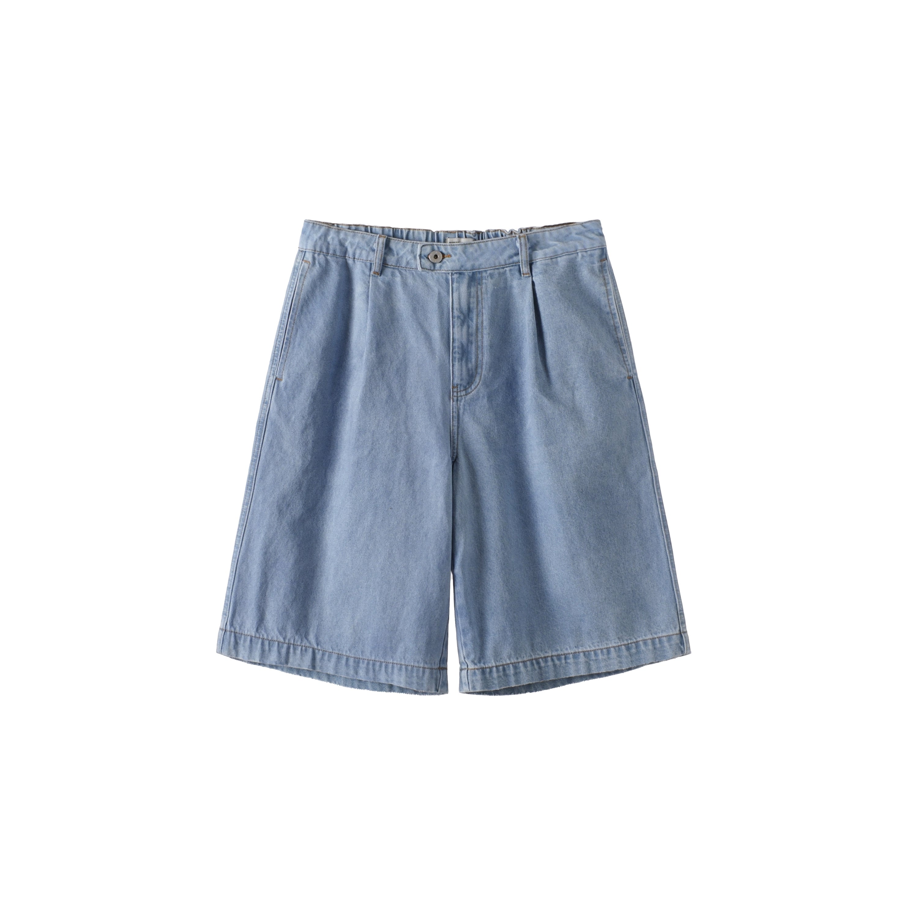 BUTTBILL Japanese Casual Denim Cropped Shorts