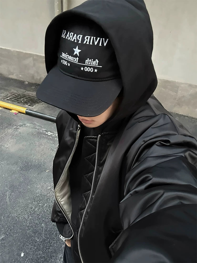 DM Tenacious Letter Embroidered Baseball Cap