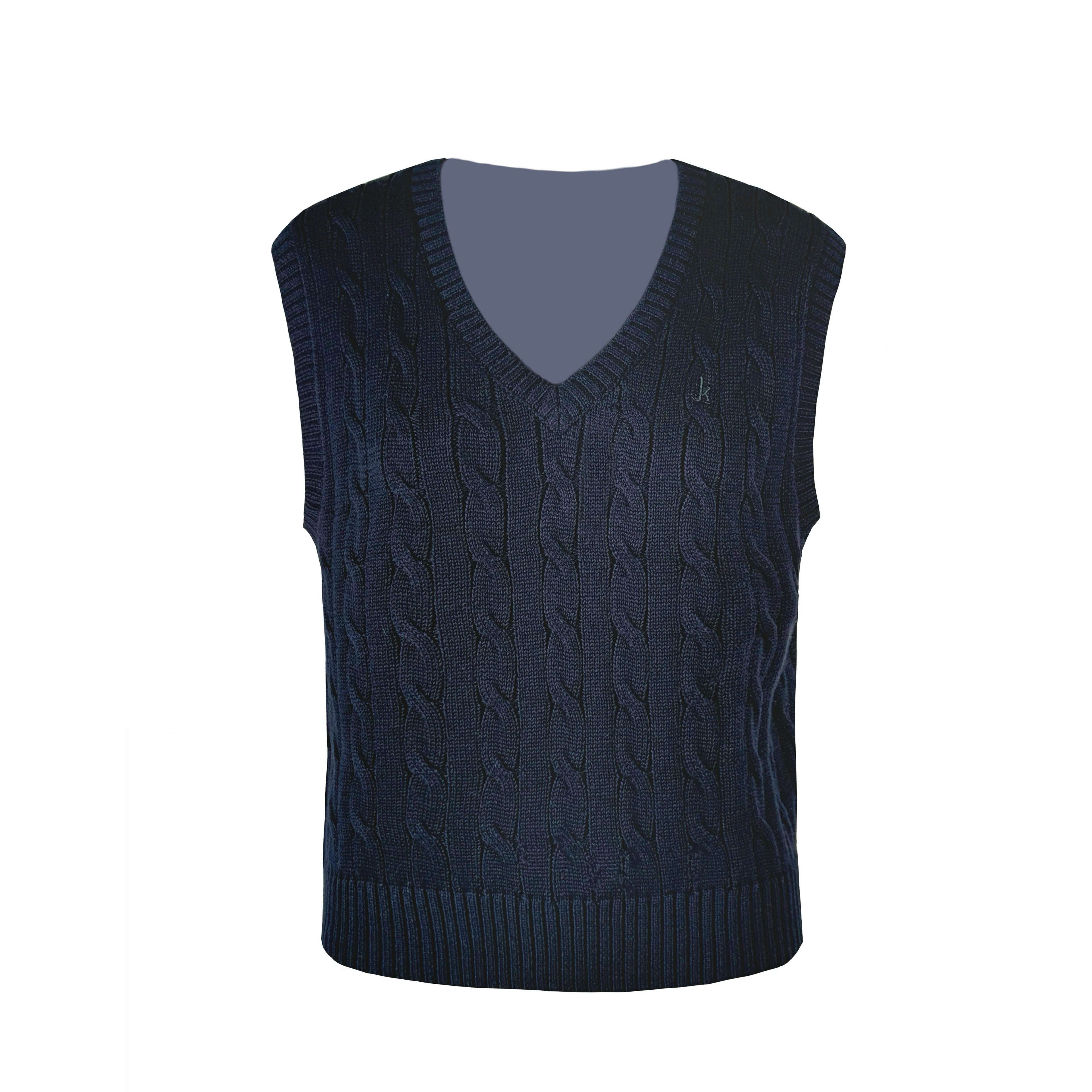 Jim Kennet Classic V-Neck College Twist Vest
