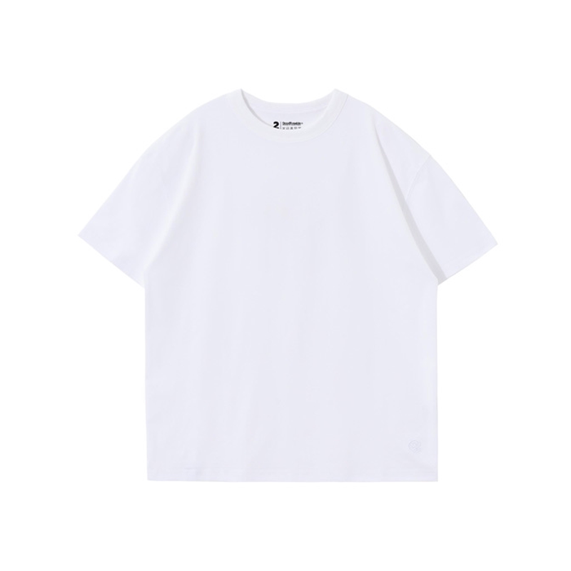GOODLIVEABLE Cool Small Neckline Versatile Tee