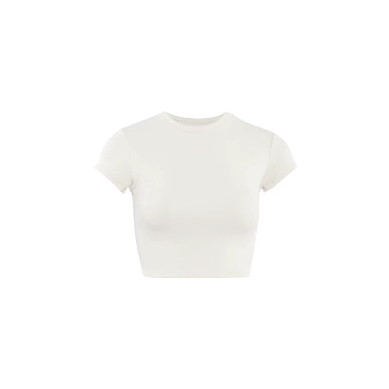 Audwyn Crew Neck Slim Skinny Versatile Tee