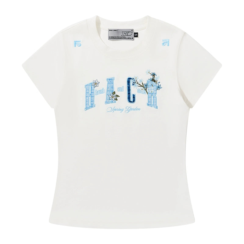 HACR Guava Small Fragrant Sticker Embroidery Tee